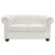 ΚΑΝΑΠΕΣ 2ΘΕΣΙΟΣ T.CHESTERFIELD HM3010.02 ΤΕΧΝΟΔΕΡΜΑ ΛΕΥΚΟ ΜΑΤ 155x90x73 εκ. - ΚΑΝΑΠΕΔΕΣ-ΣΑΛΟΝΙΑ στο Milonadakis.gr