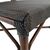 ΚΑΡΕΚΛΑ ΑΛΟΥΜΙΝΙΟΥ KASON BAMBOO LOOK ΚΑΦΕ ΜΕ TEXTLINE 40,5x56,5x89,5 εκ. HM5026 - ΚΑΡΕΚΛΕΣ - ΠΟΛΥΘΡΟΝΕΣ στο Milonadakis.gr