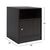 ΚΟΜΟΔΙΝΟ ΜΕΛΑΜΙΝΗΣ MALORY HM2205.01 ZEBRANO 40x40x50 - ΚΟΜΟΔΙΝΑ στο Milonadakis.gr