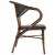 ΠΟΛΥΘΡΟΝΑ ΑΛΟΥΜΙΝΙΟΥ CLAY BAMBOO LOOK ΚΑΦΕ ΜΕ TEXTLINE HM5025 60,5x59x81 cm - ΚΑΡΕΚΛΕΣ - ΠΟΛΥΘΡΟΝΕΣ στο Milonadakis.gr