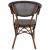 ΠΟΛΥΘΡΟΝΑ ΑΛΟΥΜΙΝΙΟΥ CLAY BAMBOO LOOK ΚΑΦΕ ΜΕ TEXTLINE HM5025 60,5x59x81 cm - ΚΑΡΕΚΛΕΣ - ΠΟΛΥΘΡΟΝΕΣ στο Milonadakis.gr