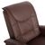 ΠΟΛΥΘΡΟΝΑ RELAX ΜΕ ΜΗΧΑΝΙΣΜΟ MASSAGE ROCCA HM0026.03 PU ΚΑΦΕ ΣΚΟΥΡΟ 80x96x97 εκ. - ΚΑΡΕΚΛΕΣ - ΠΟΛΥΘΡΟΝΕΣ ΕΣ. στο Milonadakis.gr