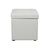 ΣΚΑΜΠΟ ΜΕ ΑΠΟΘΗΚΕΥΤΙΚΟ ΧΩΡΟ PU ΛΕΥΚΟ CUBE HM224.02 36,5x36,5x36Υεκ. - ΠΟΥΦ - ΣΚΑΜΠΟ - ΜΠΑΟΥΛΟ στο Milonadakis.gr