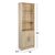ΒΙΒΛΙΟΘΗΚΗ ΜΕΛΑΜΙΝΗΣ ENSLEY HM2027.02 SONAMA 60X30X180 εκ. - ΒΙΒΛΙΟΘΗΚΕΣ στο Milonadakis.gr
