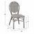 ΚΑΡΕΚΛΑ ΑΛΟΥΜΙΝΙΟΥ KASON BAMBOO LOOK ΠΑΤΙΝΑ ΓΚΡΙ ΜΕ TEXTLINE 45x57x88 εκ. HM5109 - ΚΑΡΕΚΛΕΣ - ΠΟΛΥΘΡΟΝΕΣ στο Milonadakis.gr