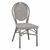 ΚΑΡΕΚΛΑ ΑΛΟΥΜΙΝΙΟΥ KASON BAMBOO LOOK ΠΑΤΙΝΑ ΓΚΡΙ ΜΕ TEXTLINE 45x57x88 εκ. HM5109 - ΚΑΡΕΚΛΕΣ - ΠΟΛΥΘΡΟΝΕΣ στο Milonadakis.gr