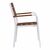 ΠΟΛΥΘΡΟΝΑ ΑΛΟΥΜΙΝΙΟΥ SAGA ΛΕΥΚΗ ΜΕ POLYWOOD HM5127.01 55x56x85Υ εκ. - ΚΑΡΕΚΛΕΣ - ΠΟΛΥΘΡΟΝΕΣ στο Milonadakis.gr