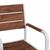 ΠΟΛΥΘΡΟΝΑ ΑΛΟΥΜΙΝΙΟΥ SAGA ΛΕΥΚΗ ΜΕ POLYWOOD HM5127.01 55x56x85Υ εκ. - ΚΑΡΕΚΛΕΣ - ΠΟΛΥΘΡΟΝΕΣ στο Milonadakis.gr