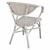 ΠΟΛΥΘΡΟΝΑ ΑΛΟΥΜΙΝΙΟΥ CLAY BAMBOO LOOK ΓΚΡΙ ΠΑΤΙΝΑ ΜΕ TEXTLINE HM5108 57x57x83cm - ΚΑΡΕΚΛΕΣ - ΠΟΛΥΘΡΟΝΕΣ στο Milonadakis.gr