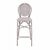 ΣΚΑΜΠΩ ΑΛΟΥΜΙΝΙΟΥ BAMBOO LOOK ΠΑΤΙΝΑ ΛΕΥΚΟ ΜΕ TEXTLINE HM5110 41x52x116 εκ. - ΣΚΑΜΠΩ στο Milonadakis.gr