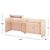 ΓΡΑΦΕΙΟ ΥΠΟΔΟΧΗΣ DALTON HM2068.02 ΜΕΛΑΜΙΝΗ ΣΕ SONAMA-ΜΠΕΖ 240x80x106Υεκ. - ΓΡΑΦΕΙΑ στο Milonadakis.gr