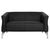 ΚΑΝΑΠΕΣ 2ΘΕΣΙΟΣ KIANA HM3122.21 ΜΕ ΜΑΥΡΟ PU 130x75x71 εκ. - ΚΑΝΑΠΕΔΕΣ-ΣΑΛΟΝΙΑ στο Milonadakis.gr