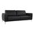 ΚΑΝΑΠΕΣ 3ΘΕΣΙΟΣ KENZIE HM3121.31 ΜΕ ΜΑΥΡΟ PU 190x81x81 εκ. - ΚΑΝΑΠΕΔΕΣ-ΣΑΛΟΝΙΑ στο Milonadakis.gr