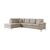 ΚΑΝΑΠΕΣ ΓΩΝΙΑ ΑΡΙΣΤΕΡΗ ZAILA HM3086L ΥΦΑΣΜΑ ΜΠΕΖ 282x197x90 εκ. - ΚΑΝΑΠΕΔΕΣ-ΣΑΛΟΝΙΑ στο Milonadakis.gr