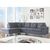 ΚΑΝΑΠΕΣ ΓΩΝΙΑ ΑΡΙΣΤΕΡΗ ZAILA HM3087L ΥΦΑΣΜΑ ΓΚΡΙ 282x197x90 εκ. - ΚΑΝΑΠΕΔΕΣ-ΣΑΛΟΝΙΑ στο Milonadakis.gr