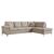 ΚΑΝΑΠΕΣ ΓΩΝΙΑ ΔΕΞΙΑ ZAILA HM3086R ΥΦΑΣΜΑ ΜΠΕΖ 282x197x90 εκ. - ΚΑΝΑΠΕΔΕΣ-ΣΑΛΟΝΙΑ στο Milonadakis.gr