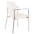 ΚΑΡΕΚΛΑ QUESTA ΜΕ ΜΠΡΑΤΣΑ HM1070.02 ΛΕΥΚΗ 56,5x59x85 cm - ΚΑΡΕΚΛΕΣ ΕΠΙΣΚΕΠΤΗ στο Milonadakis.gr