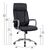 ΚΑΡΕΚΛΑ ΓΡΑΦΕΙΟΥ SHAILA HM1104.01 ΣΕ ΧΡΩΜΑ ΜΑΥΡΟ 64x68x(116-123)cm - ΚΑΡΕΚΛΕΣ ΓΡΑΦΕΙΟΥ στο Milonadakis.gr