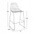 ΣΚΑΜΠΩ BAR ΜΕΤΑΛΛΙΚΟ HM5465.100 LUX ΧΡΩΜΙΟΥ 57x56,5x107 εκ. - ΣΚΑΜΠΟ ΜΠΑΡ στο Milonadakis.gr