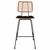 ΣΚΑΜΠΟ ΜΕΤΑΛΛΙΚΟ ΜΕ ΜΑΞΙΛΑΡΙ ALLEGRA HM5455 ΜΕ WICKER ΜΠΕΖ 46,5x55x117,5Υ εκ. - ΣΚΑΜΠΩ στο Milonadakis.gr