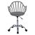 ΚΑΡΕΚΛΑ ΓΡΑΦΕΙΟΥ BECKY HM8457.10 ΣΕ ΓΚΡΙ ΧΡΩΜΑ 57Χ57Χ96 ΕΚ - ΚΑΡΕΚΛΕΣ ΓΡΑΦΕΙΟΥ στο Milonadakis.gr