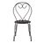 ΚΑΡΕΚΛΑ ΜΕΤΑΛΛΙΚΗ AMORE ΜΑΥΡΗ 42x48x90 εκ. HM5007.11 - ΚΑΡΕΚΛΕΣ - ΠΟΛΥΘΡΟΝΕΣ στο Milonadakis.gr