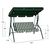 ΚΟΥΝΙΑ 3ΘΕΣΙΑ WAIOLA HM5542 ΠΡΑΣΙΝΟ ΛΕΥΚΟ ΡΙΓΕ NAPOLI 167x110x175  cm - ΚΟΥΝΙΕΣ - ΦΩΛΙΕΣ στο Milonadakis.gr