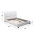 ΚΡΕΒΑΤΙ ODALYS 150x200 εκ. ΜΕ PU ΛΕΥΚΟ HM549.01 - ΚΡΕΒΑΤΙΑ στο Milonadakis.gr