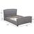 ΚΡΕΒΑΤΙ ODELIA ΜΕ ΥΦΑΣΜΑ DARK GREY HM550.05 150x200 εκ. - ΚΡΕΒΑΤΙΑ στο Milonadakis.gr