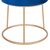 ΣΚΑΜΠΟ KARLO HM8411.08 ΜΠΛΕ ΒΕΛΟΥΔΟ ΜΕ ΧΡΥΣΗ ΒΑΣΗ Φ36x38Υ εκ. - ΠΟΥΦ - ΣΚΑΜΠΟ - ΜΠΑΟΥΛΟ στο Milonadakis.gr