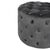 ΣΚΑΜΠΟ KASSIE  ΓΚΡΙ ΒΕΛΟΥΔΟ ΤΥΠΟΥ CHESTERFIELD HM8406.01 Φ60x43Υ εκ. - ΠΟΥΦ - ΣΚΑΜΠΟ - ΜΠΑΟΥΛΟ στο Milonadakis.gr