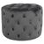 ΣΚΑΜΠΟ KASSIE  ΓΚΡΙ ΒΕΛΟΥΔΟ ΤΥΠΟΥ CHESTERFIELD HM8406.01 Φ60x43Υ εκ. - ΠΟΥΦ - ΣΚΑΜΠΟ - ΜΠΑΟΥΛΟ στο Milonadakis.gr