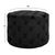 ΣΚΑΜΠΟ KASSIE ΜΑΥΡΟ ΒΕΛΟΥΔΟ ΤΥΠΟΥ CHESTERFIELD HM8406.04 Φ60x43Υ εκ. - ΠΟΥΦ - ΣΚΑΜΠΟ - ΜΠΑΟΥΛΟ στο Milonadakis.gr
