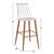 ΣΚΑΜΠΟ ΜΠΑΡ HM8459.01 VANESSA ΣΕ ΛΕΥΚΟ ΧΡΩΜΑ 43x49x107 εκ. - ΣΚΑΜΠΟ ΜΠΑΡ στο Milonadakis.gr