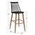 ΣΚΑΜΠΟ ΜΠΑΡ HM8459.02 VANESSA ΣΕ ΜΑΥΡΟ ΧΡΩΜΑ 43x49x107 εκ. - ΣΚΑΜΠΟ ΜΠΑΡ στο Milonadakis.gr