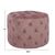 ΣΚΑΜΠΟ KASSIE  ΣΑΠΙΟ ΜΗΛΟ ΒΕΛΟΥΔΟ ΤΥΠΟΥ CHESTERFIELD HM8406.02 Φ60x43Υ εκ. - ΠΟΥΦ - ΣΚΑΜΠΟ - ΜΠΑΟΥΛΟ στο Milonadakis.gr
