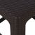 ΣΚΑΜΠΟ ΤΕΤΡΑΓΩΝΟ RATTAN ΚΑΦΕ HM5448.01 02.005.08484 - ΣΚΑΜΠΩ στο Milonadakis.gr