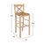 ΣΚΑΜΠΟ ΞΥΛΙΝΟ LUCIUS ΧΙΑΣΤΗ ΑΒΑΦΟ ΜΕ ΨΑΘΑ HM10375.02 - ΕΠΙΠΛΑ ΤΑΒΕΡΝΑΣ - ΚΑΦΕΝΕΙΟΥ στο Milonadakis.gr