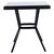 ΤΡΑΠΕΖΙ ΑΛΟΥΜΙΝΙΟΥ HARLOW 70X70X76 BAMBOO LOOK HM5568.02 ΜΑΥΡΟ ΜΕ ΓΥΑΛΙ - ΤΡΑΠΕΖΙΑ ΕΞ. ΧΩΡΟΥ στο Milonadakis.gr