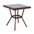 ΤΡΑΠΕΖΙ ΑΛΟΥΜΙΝΙΟΥ HARLOW 70X70X76  BAMBOO LOOK HM5568.03 ΚΑΦΕ ΜΕ ΓΥΑΛΙ - ΤΡΑΠΕΖΙΑ ΕΞ. ΧΩΡΟΥ στο Milonadakis.gr