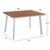ΤΡΑΠΕΖΙ ΑΛΟΥΜΙΝΙΟΥ TABER ΜΕ POLYWOOD ΛΕΥΚΟ 120x80x72,5Υ εκ. HM5562.01 - ΤΡΑΠΕΖΙΑ ΕΞ. ΧΩΡΟΥ στο Milonadakis.gr