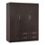 ΝΤΟΥΛΑΠΑ 3ΦΥΛΛΗ CARLY HM384.01 ΜΕ ΔΥΟ ΣΥΡΤΑΡΙΑ ZEBRANO 150X55Χ180Υεκ. - ΝΤΟΥΛΑΠΕΣ στο Milonadakis.gr
