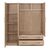 ΝΤΟΥΛΑΠΑ 3ΦΥΛΛΗ CARLY HM384.02 ΜΕ ΔΥΟ ΣΥΡΤΑΡΙΑ SONAMA 150X55Χ180Υεκ. - ΝΤΟΥΛΑΠΕΣ στο Milonadakis.gr