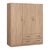 ΝΤΟΥΛΑΠΑ 3ΦΥΛΛΗ CARLY HM384.02 ΜΕ ΔΥΟ ΣΥΡΤΑΡΙΑ SONAMA 150X55Χ180Υεκ. - ΝΤΟΥΛΑΠΕΣ στο Milonadakis.gr