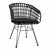 ΠΟΛΥΘΡΟΝΑ ΤΥΠΟΥ ΦΩΛΙΑ ΜΕΤΑΛΛΙΚΗ ALLEGRA HM5456.02 ΜΕ WICKER ΜΑΥΡΟ 59Χ56,5Χ83Υ εκ. - ΚΑΡΕΚΛΕΣ - ΠΟΛΥΘΡΟΝΕΣ στο Milonadakis.gr