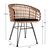 ΣΕΤ 3ΤΜΧ ALLEGRA WICKER ΜΕ ΤΡΑΠΕΖΙ 80X80Χ78Υ ΜΠΕΖ & ΜΑΥΡΟ ΧΡΩΜΑ HM10481 - ΣΕΤ ΤΡΑΠΕΖΑΡΙΕΣ στο Milonadakis.gr