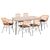 ΣΕΤ ΤΡΑΠΕΖΑΡΙΑΣ 7ΤΜΧ ALLEGRA HM10495 WICKER ΜΠΕΖ-ΜΕΤΑΛΛΟ ΜΑΥΡΟ - ΣΕΤ ΤΡΑΠΕΖΑΡΙΕΣ στο Milonadakis.gr