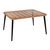 ΤΡΑΠΕΖΙ ΜΕΤΑΛΛΙΚΟ ALLEGRA HM5537 ΜΕ WICKER ΣΕ ΜΠΕΖ ΑΠΟΧΡΩΣΗ & ΓΥΑΛΙ 140X80X78 εκ. - ΤΡΑΠΕΖΙΑ ΕΞ. ΧΩΡΟΥ στο Milonadakis.gr
