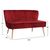 ΚΑΝΑΠΕΣ ANDY 2ΘΕΣΙΟΣ ΚΟΚΚΙΝΟ ΒΕΛΟΥΔΟ HM8401.06 128x70x77Υ εκ. - ΚΑΝΑΠΕΔΕΣ-ΣΑΛΟΝΙΑ στο Milonadakis.gr