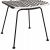ΚΑΡΕΚΛΑ ΜΕΤΑΛΛΙΚΗ ALLEGRA HM5693 ΜΕ WICKER ΜΑΥΡΟ-ΛΕΥΚΟ 46x56x88Υ εκ. - ΚΑΡΕΚΛΕΣ - ΠΟΛΥΘΡΟΝΕΣ στο Milonadakis.gr